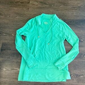 Lilly Pulitzer Luxletic Green Pullover